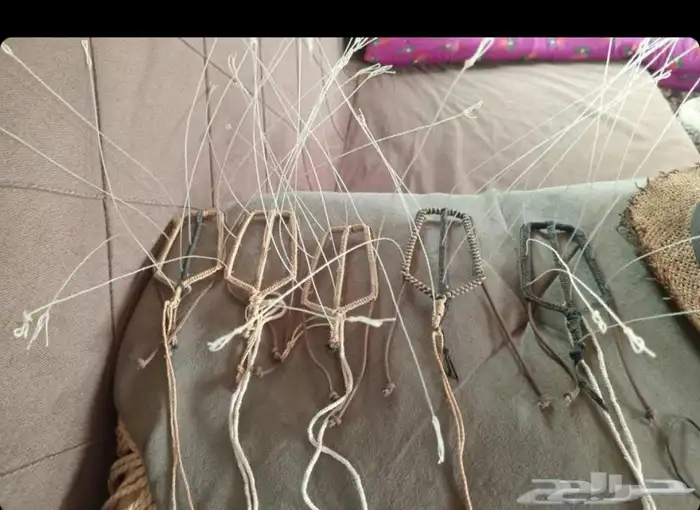 شبك طرح الصقور شغل يدوي اصلي 24