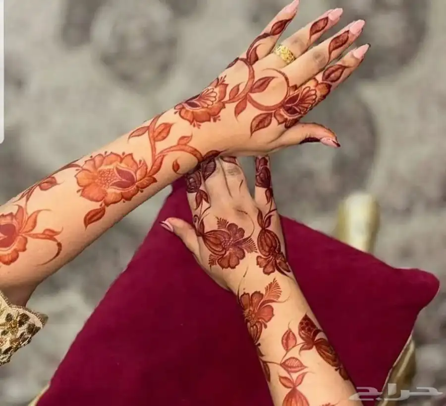 نقاشه  الرياض نقش حناء الرياض 5