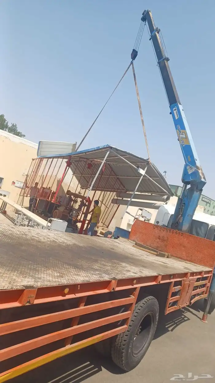 ونش كرين سطحه للايجار داخلي خرجي مشوار 3