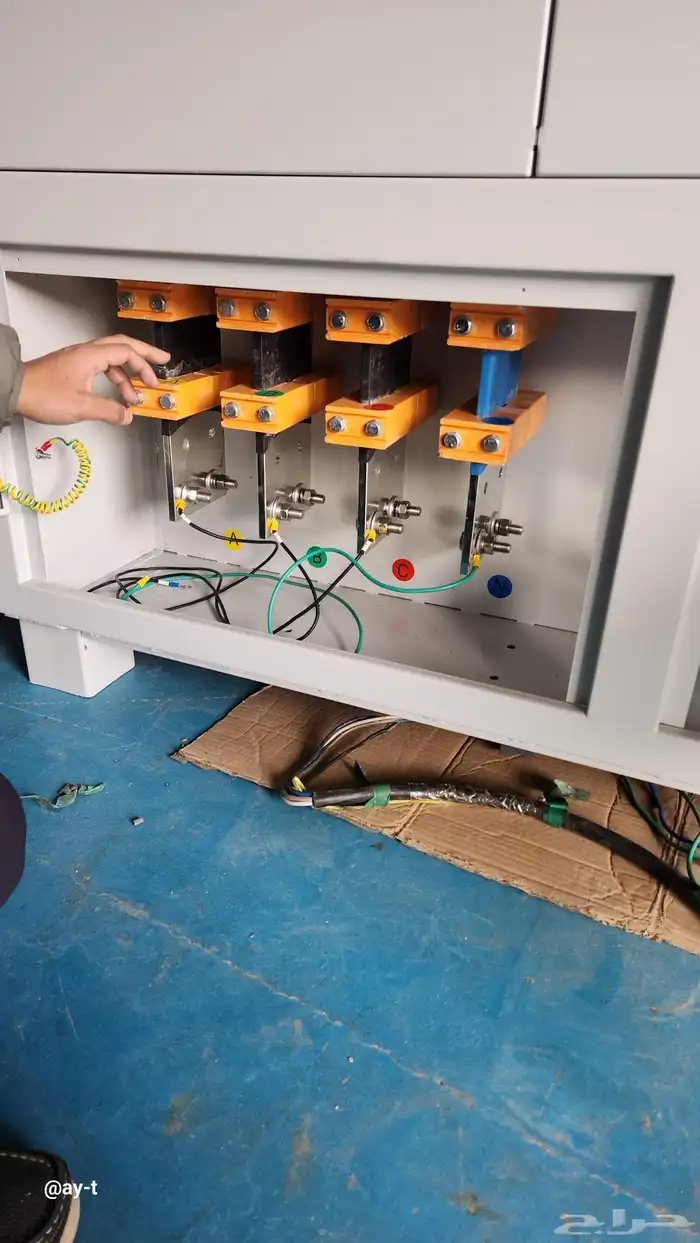 اختبار احمال المولدات - Load test up to 1000 kva 2