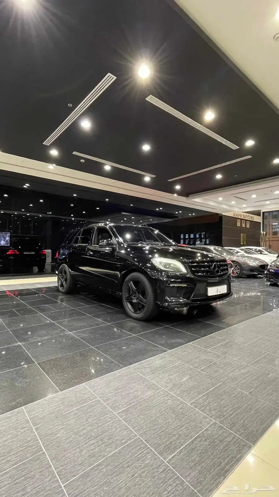 Mercedes-Benz ML63 AMG model 2013 2