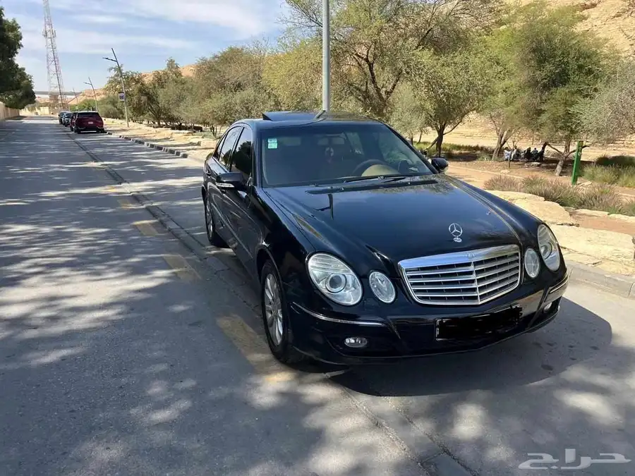 مرسيدس E280 موديل 2007 ممشى 230 الف فحص دوري جديد استماره 0