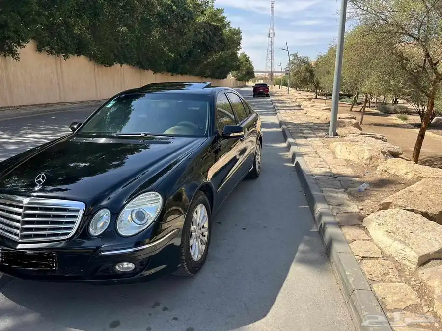 مرسيدس E280 موديل 2007 ممشى 230 الف فحص دوري جديد استماره 1