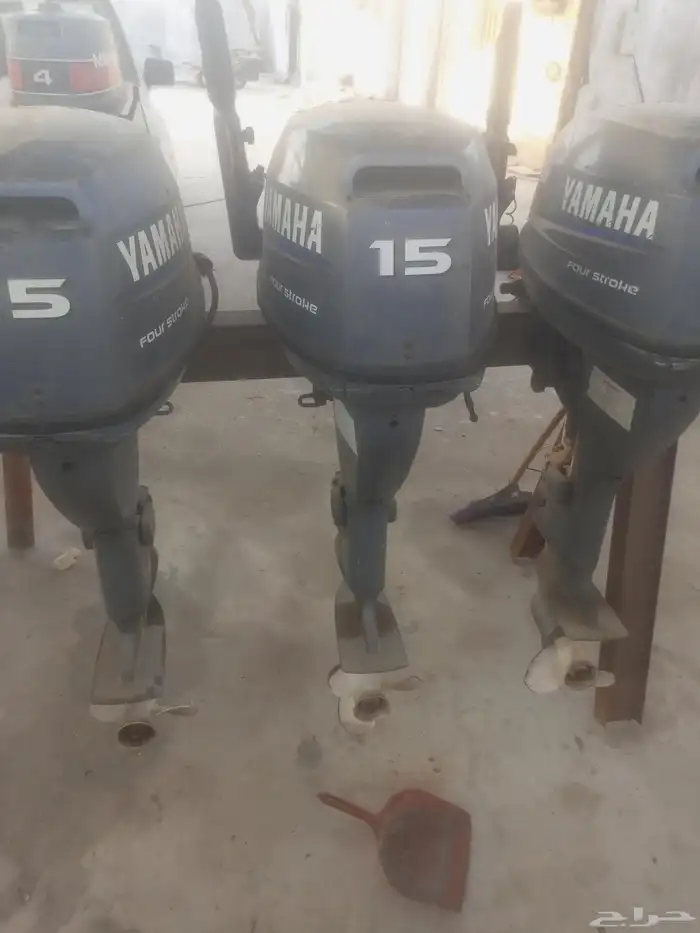 مكائن ياماها 15 او 40 فور ستروك للبيع في حاله جيده 2