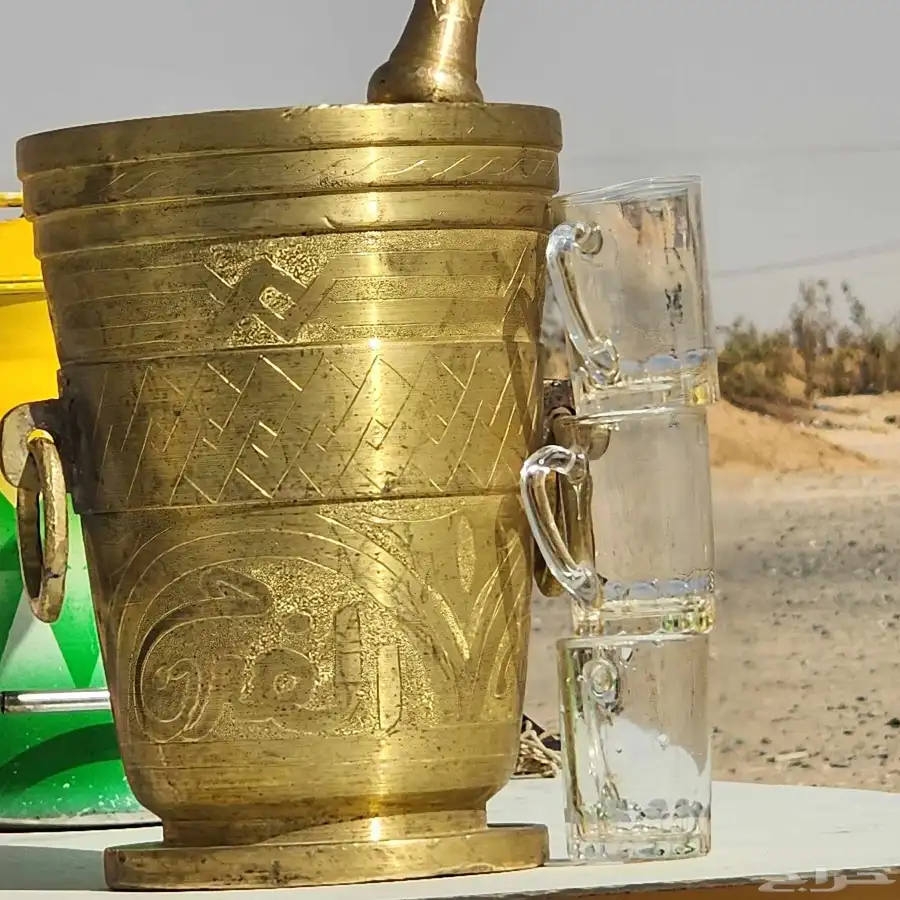 للبيع نجر سوري نحاس صافي وزن 15كلو 400جرام الموقع القريات 0