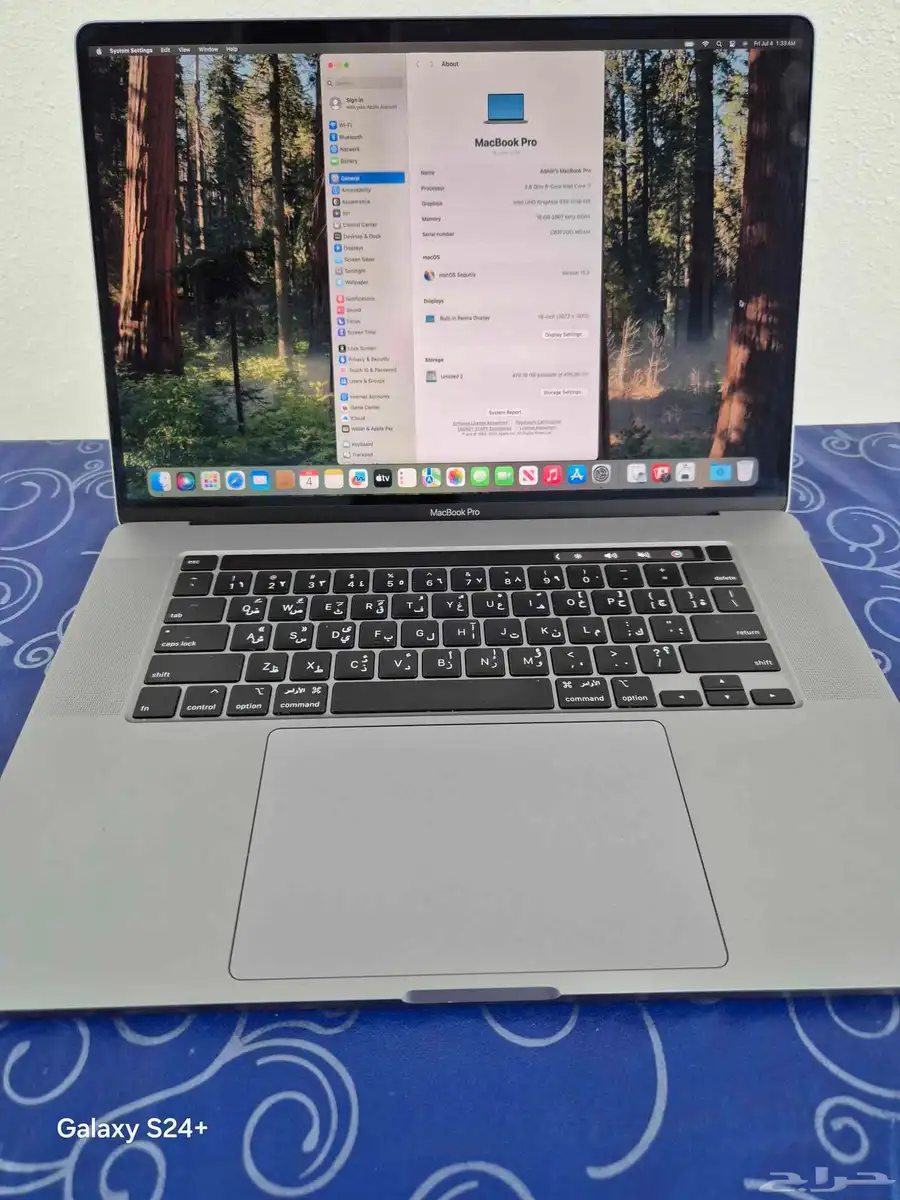 Apple MacBook Pro A2141 (16 ) Intel core i7 16 1TB 5