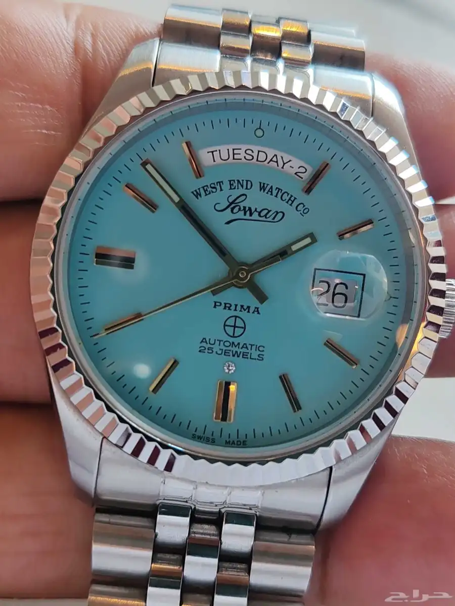 West End Co West End Watch Co. 25 Jewel Tiffan index