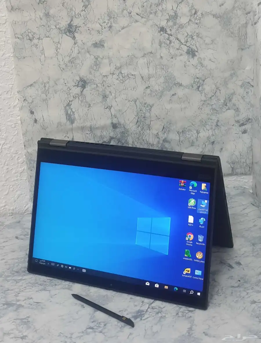لابتوب لينوفو لمس قابل للطيء 360درجة معالجCi5 رام 16 0