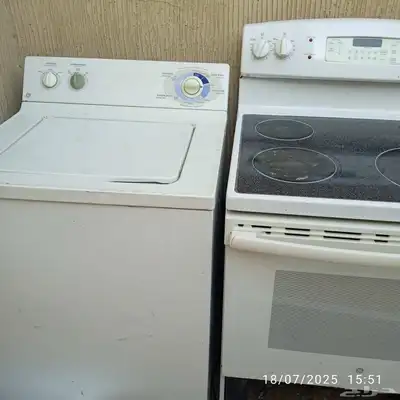 فرن كهرباء وغساله تموتيك للبيع 0