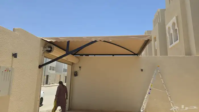 حداد مظلات سواتر برجولات لكسان 8