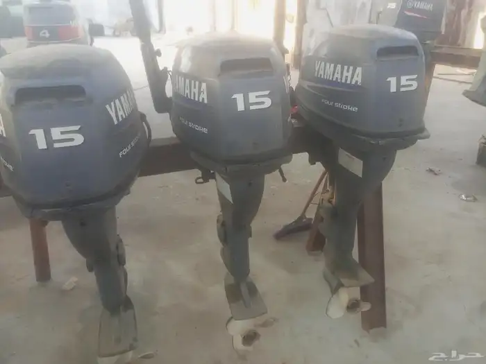 مكائن ياماها 15 او 40 فور ستروك للبيع في حاله جيده 1