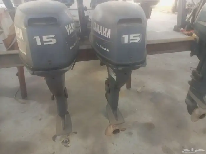 مكائن ياماها 15 او 40 فور ستروك للبيع في حاله جيده 3