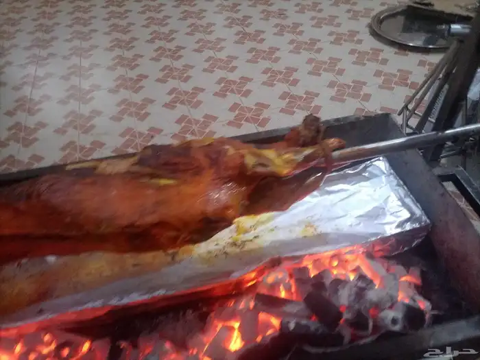 خروف مشوي على الجمر 7