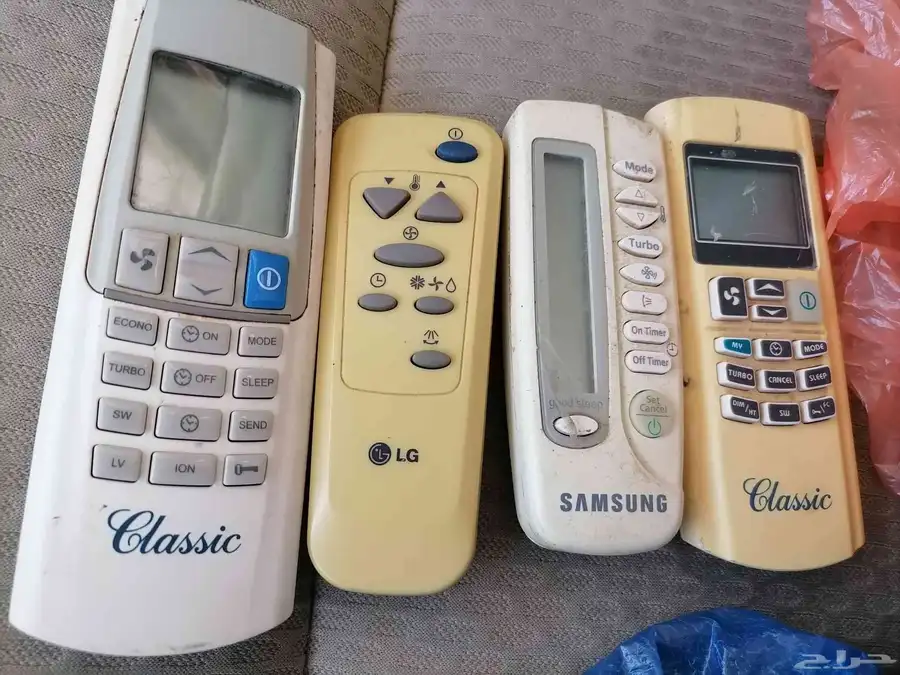 4ريموت مكيف اسبيليت كلها اصليه 0