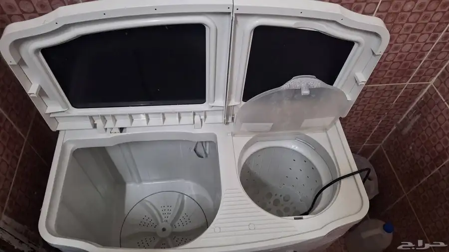 غساله نصف اتوماتك 10 كيلو ماركه فرش.غساله جديده واستخدام شخ 6