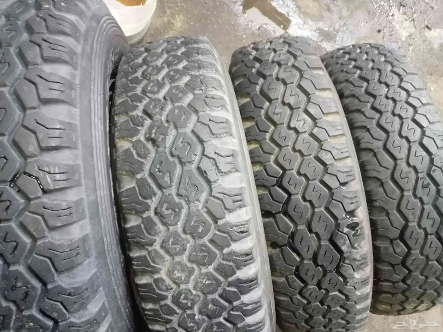 جنوط ديزل حديد مبرز جيب ربع وشاص كفرات حجري ابولبنه دلوب 16 3