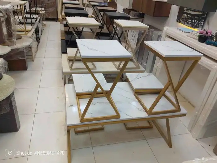 تفصيل طاولات تلفزيون وغرفة النوم وطني علي حسب الطلب 4