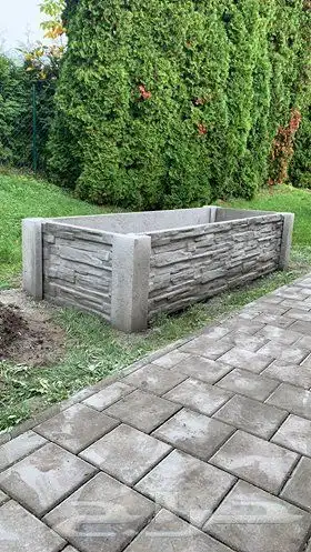 احواض زرع اسمنتية تركيب 4