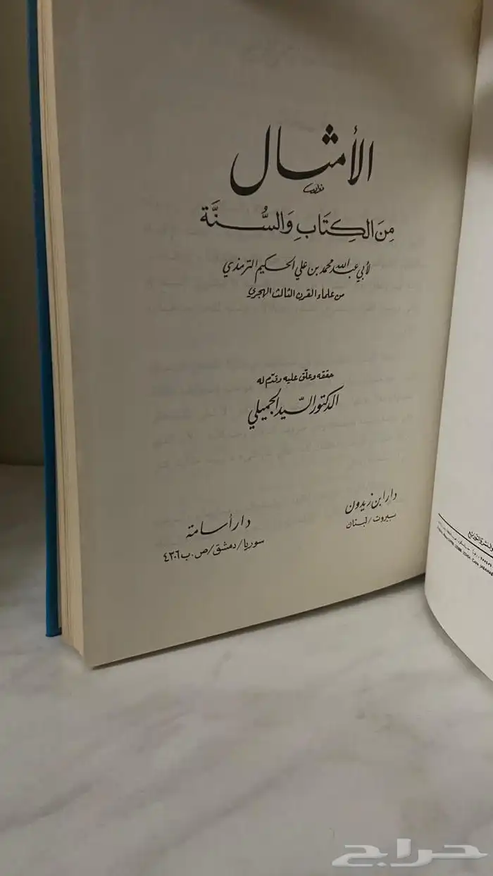 كتاب الأمثال من الكتاب والسنة 1
