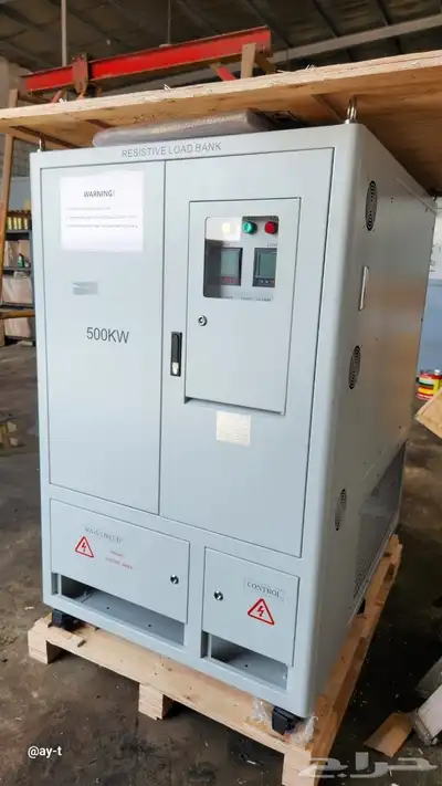 اختبار احمال المولدات - Load test up to 1000 kva 0