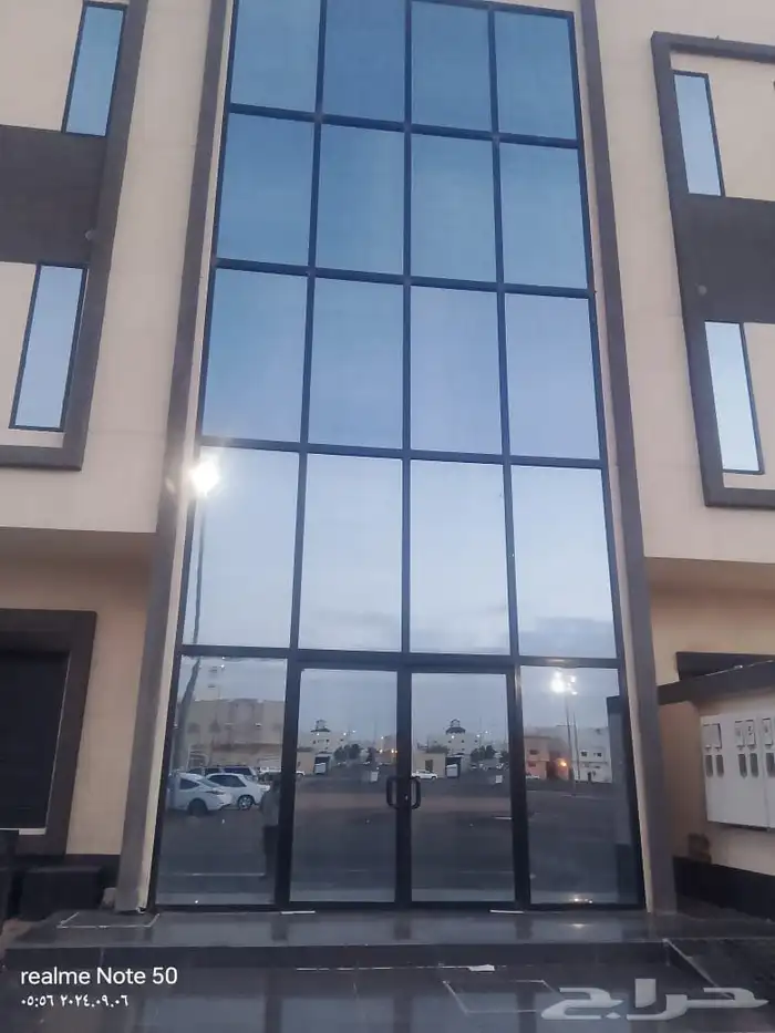 واجهات زجاج سيكوريت ستركشر المونيوم شاور درابزين 2