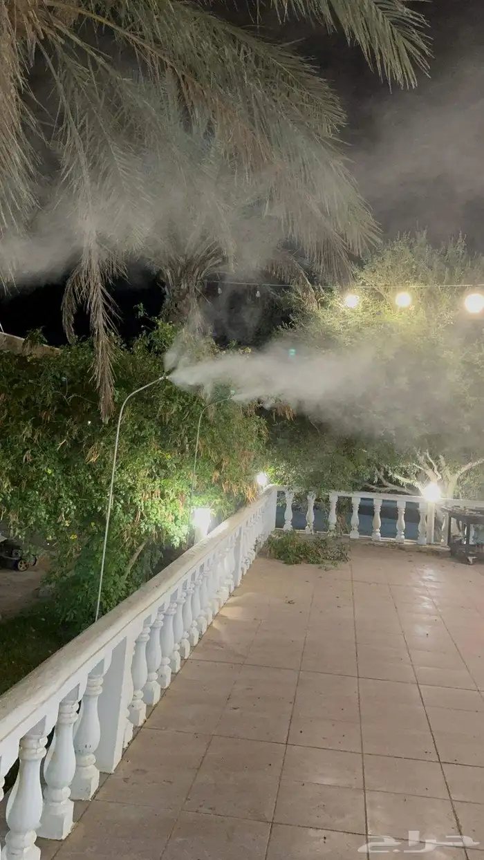 رذاذ الحدائق تركيب ضباب 1