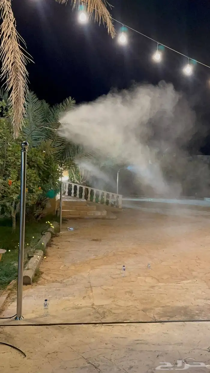رذاذ الحدائق تركيب ضباب 2