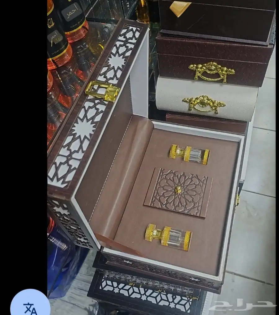 صنديق هديا فخمه مع عطور اودهن عود وبخور 3