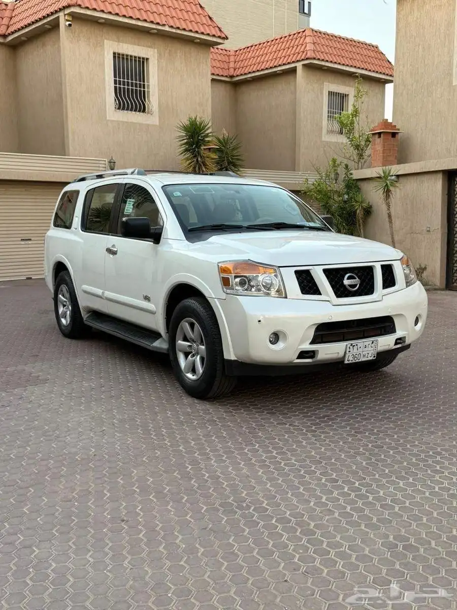 نيسان ارمادا نص فل نظيف جدا سعودي 2015 8