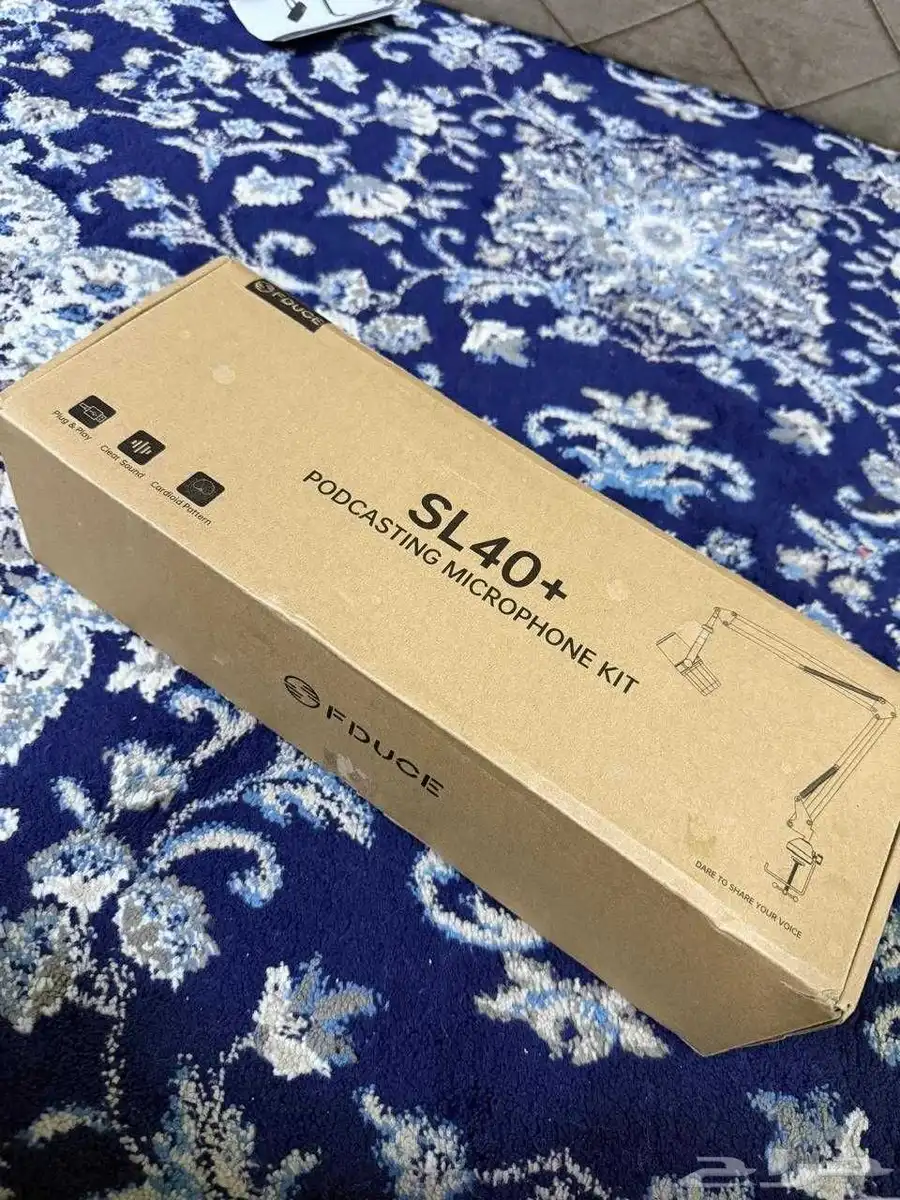 ميكروفون ديناميكي SL40 وفيه تقنية عزل الأصوات 1