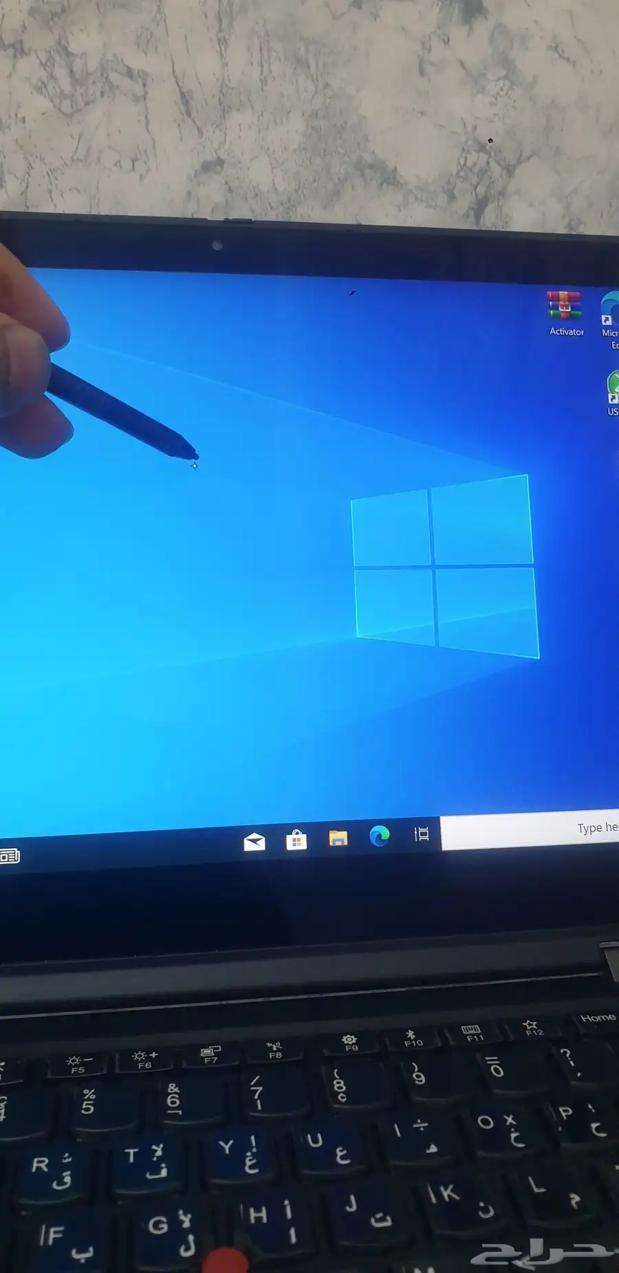 لابتوب لينوفو لمس قابل للطيء 360درجة معالجCi5 رام 16 6
