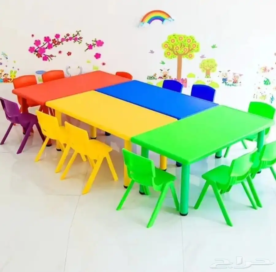 روضه طاولات وكراسي روضة 0