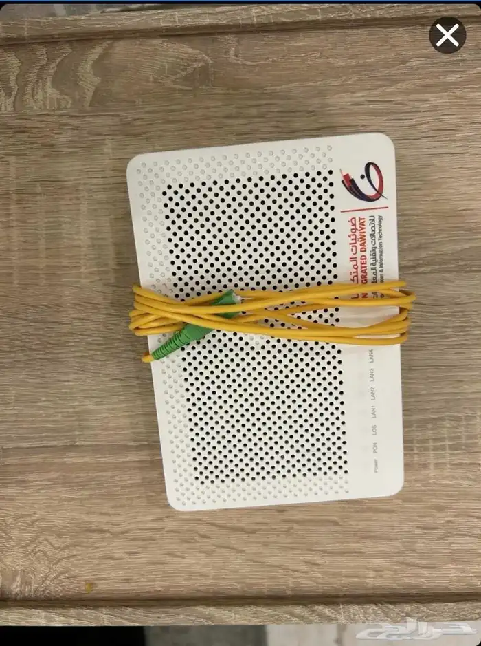 مودم الياف ضوئية مستخدم بحالة ممتازة جدا 2