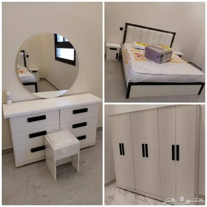 غرف نوم جديده 6 قطع من المصنع للعميل 6
