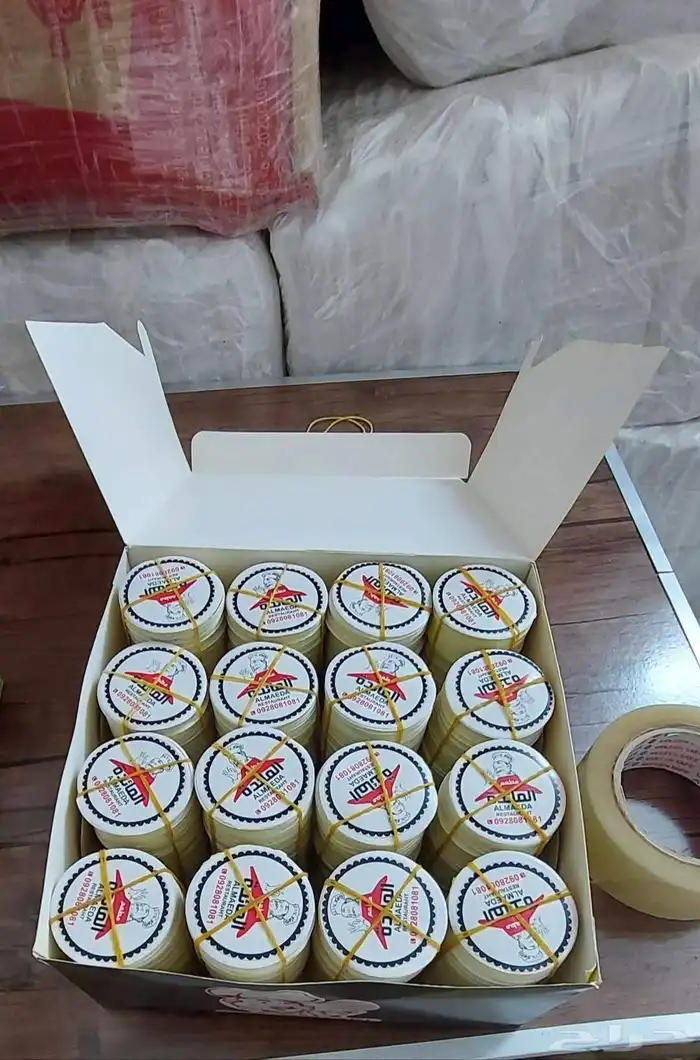 بوكسات كرتونيه واكياس قهوة وورق زبدة 5