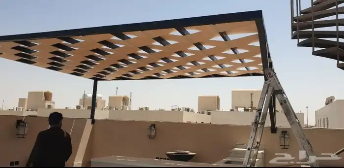 تركيب مظلات مواقف السيارات 3