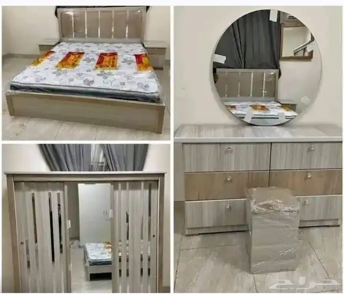غرف نوم جديده 6 قطع من المصنع للعميل 5