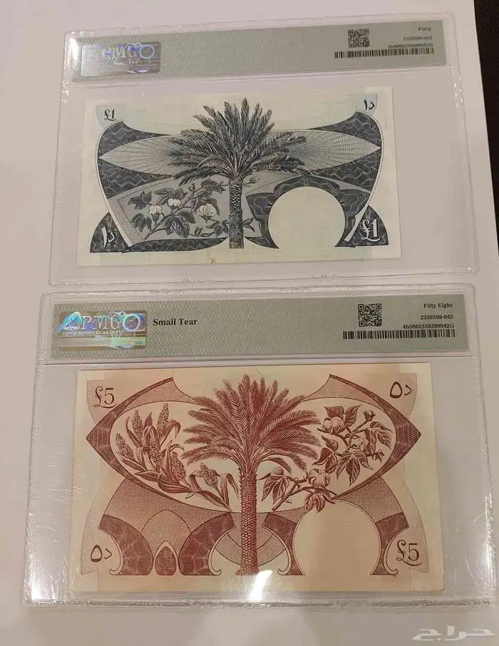 عملات مؤسسة النقد الجنوب العربي عدن 6