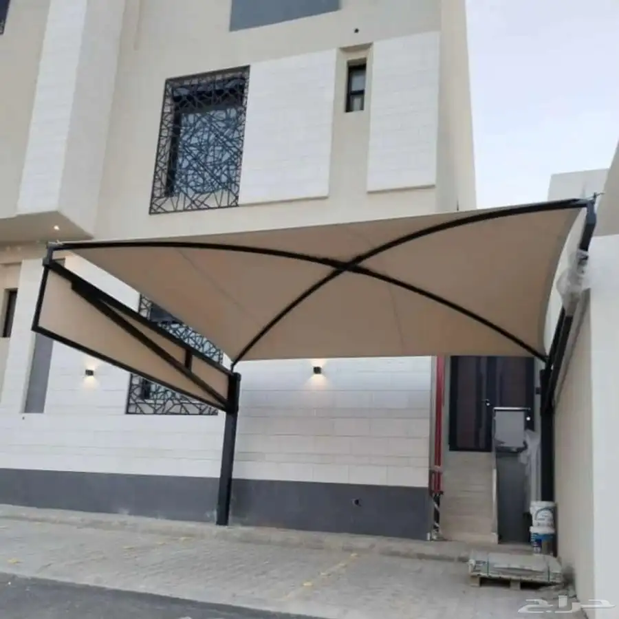 مظلات وسواتر مواقف سيارات جلسات 6