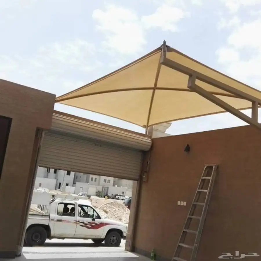 مظلات وسواتر مواقف سيارات جلسات 8