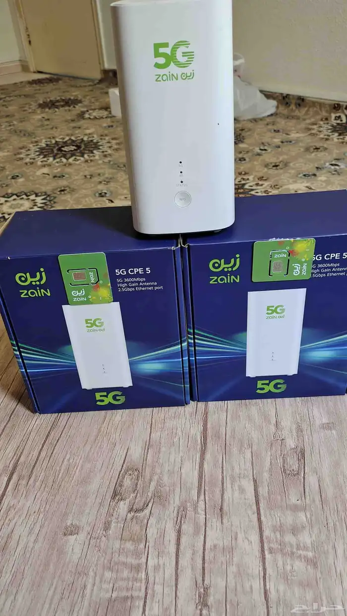 عروض الانترنت زين و stc لا محدود 5G و فايبر 1