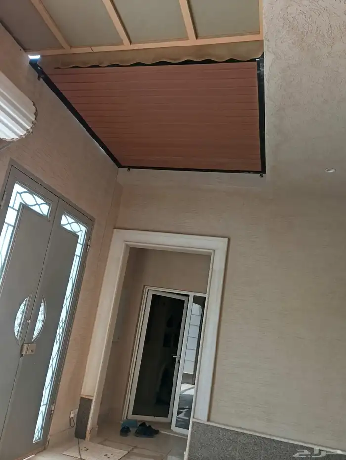 ابو عادل مظلات سواتر سقف غرف سندوش بنل تركب بديل الخشب 1