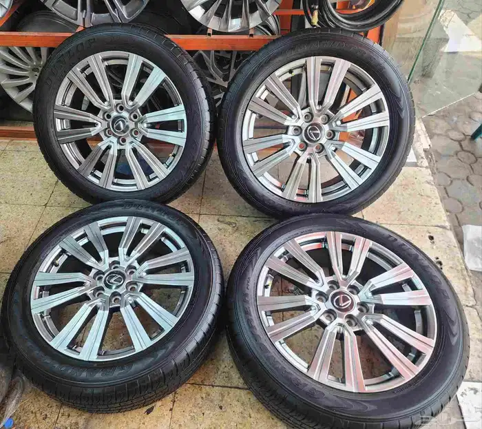 جنوط جيب لكزس LX 600 مقاس 22 اصلي وكاله موديل 2024 4