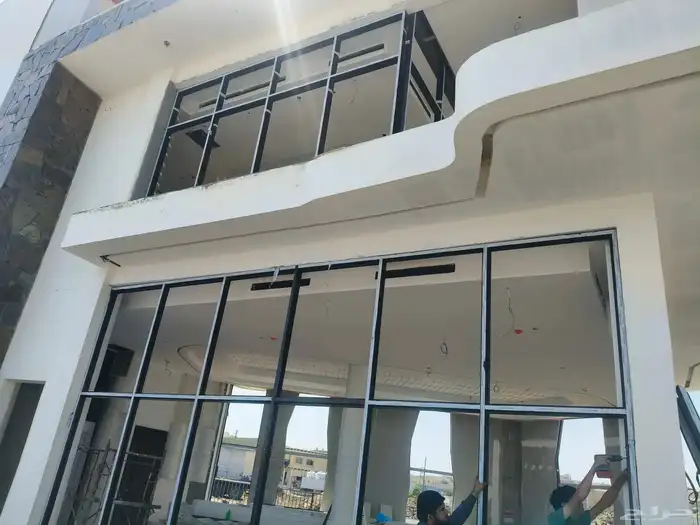 زجاج سكريت  درابزين  استركشر  المنيوم  شورات ومراوش 8