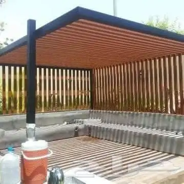 مظلات وسواتر مواقف سيارات جلسات 9
