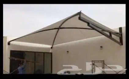 حداد مظلات وسواتر 8