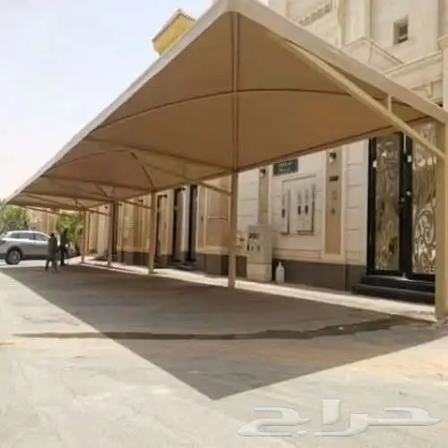مظلات وسواتر مواقف سيارات جلسات 4