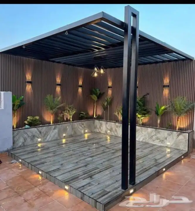 حداد مظلات وسواتر 3