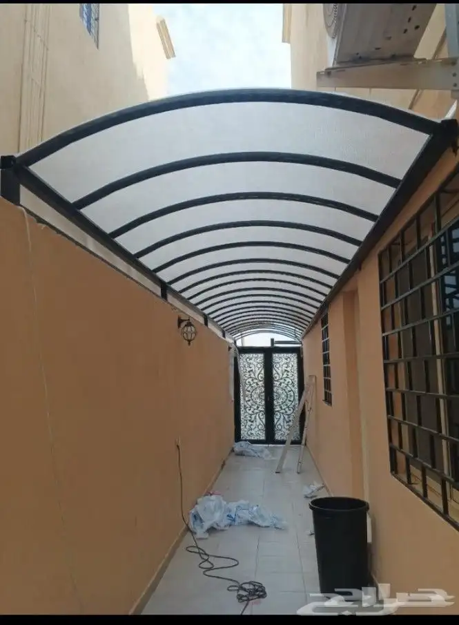 حداد مظلات وسواتر 4