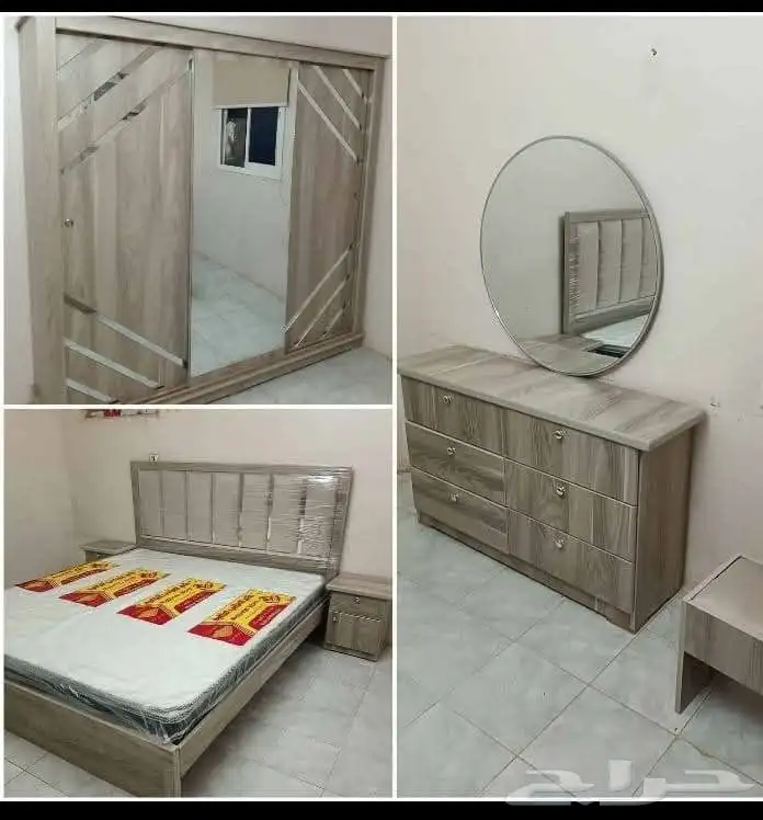 غرف نوم جديده 6 قطع من المصنع للعميل 1